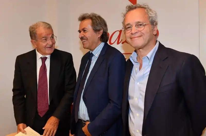 romano prodi  fabio martini  enrico mentana