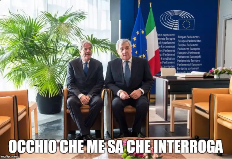 tajani gentiloni da Juncker