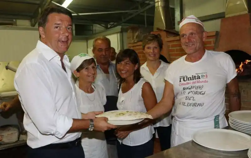 TIZIANO RENZI ALLA FESTA DELL UNITA DI RIGNANO