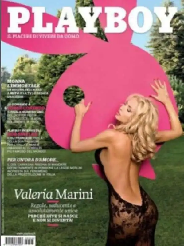 valeria marini su playboy