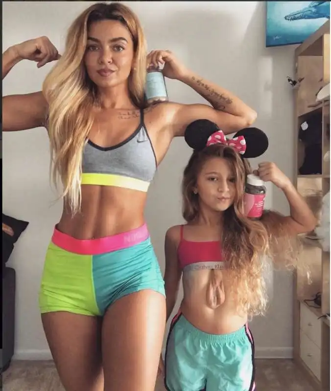 virsaviya e la mamma fitness