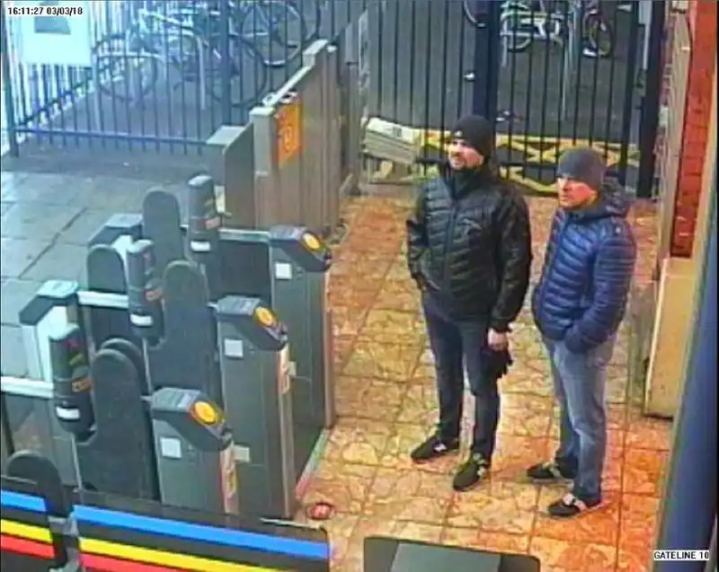 alexander petrov ruslan boshirov accusati dell avvelenamento di skripal alla stazione di salisbury