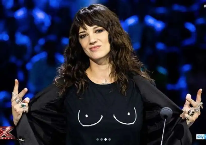 asia argento xfactor