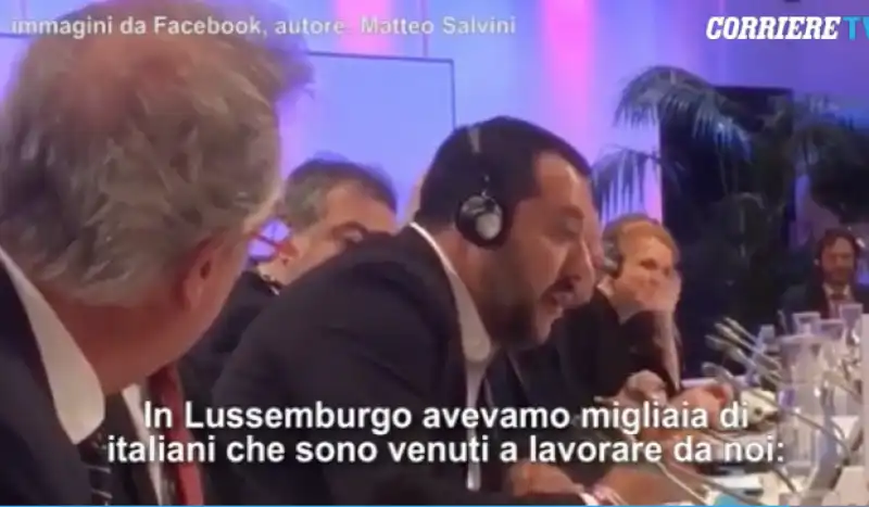 ASSELBORN E SALVINI 