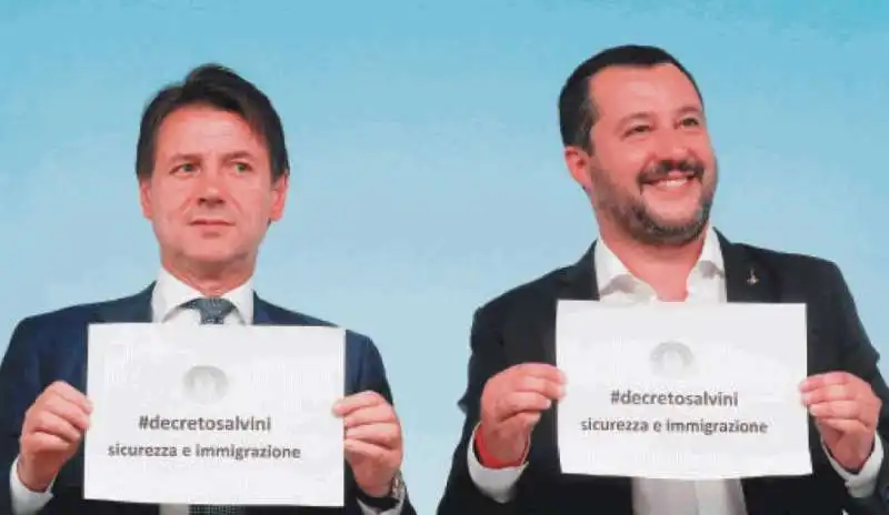 CONTE E SALVINI