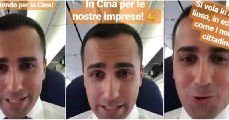 DI MAIO INSTAGRAM STORY SULLA CINA