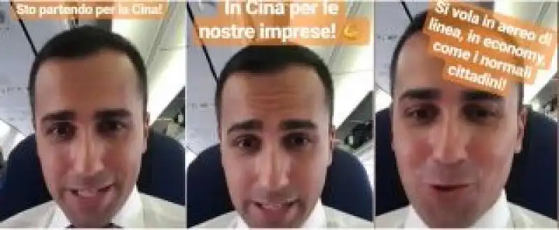 DI MAIO VOLA IN ECONOMY