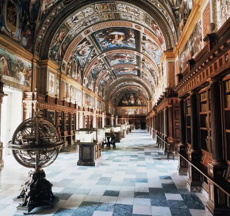 el escorial library di madrid 3