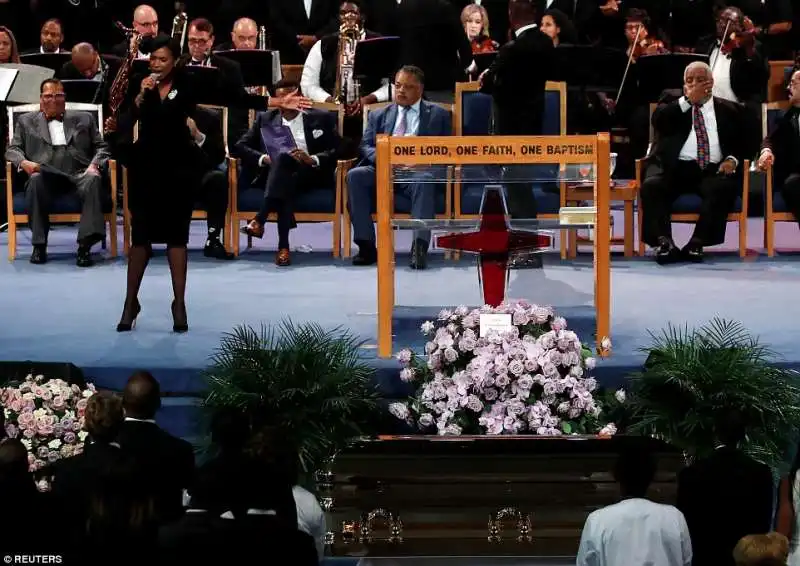 funerale aretha franklin 13