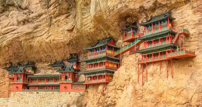  hanging temple, cina