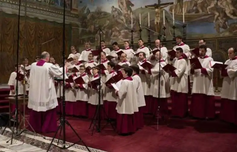 il coro della cappella sistina 6