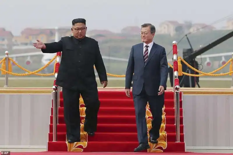 incontro kim jong un moon jae in 17