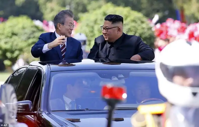 incontro kim jong un moon jae in 9