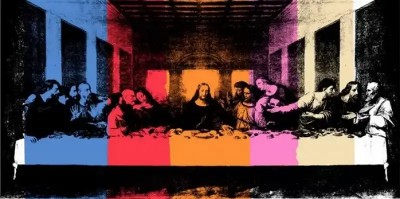 l'ultima cena warhol