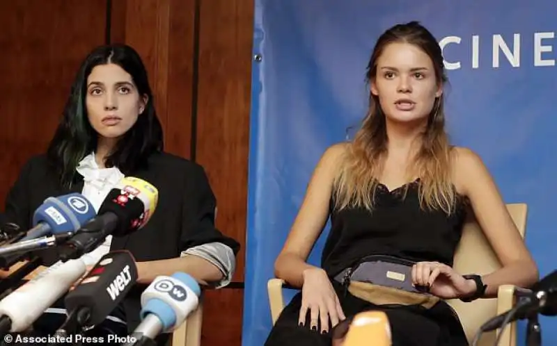 le pussy riot nadya tolokonnikova e veronica nikulshina (fidanzata di piotr verzilov)