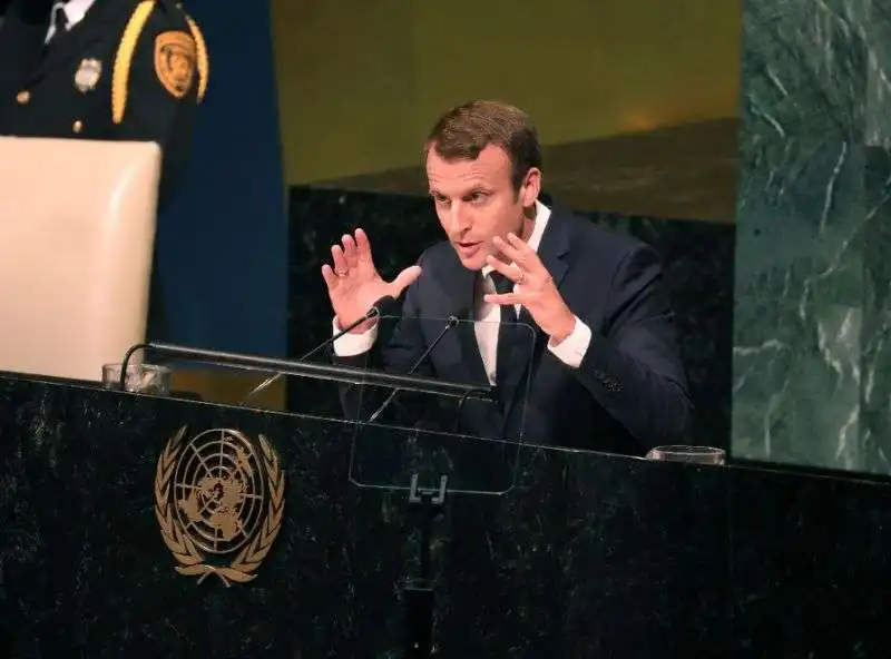 macron onu