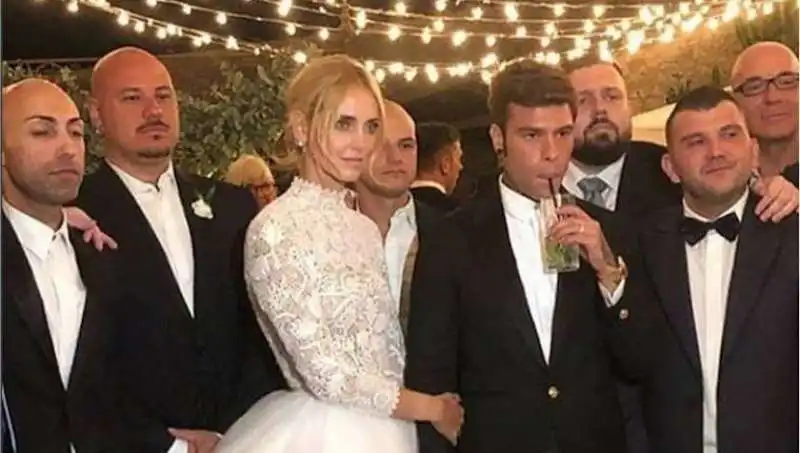 matrimonio ferragni fedez amici di lui