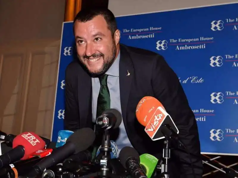 MATTEO SALVINI CERNOBBIO