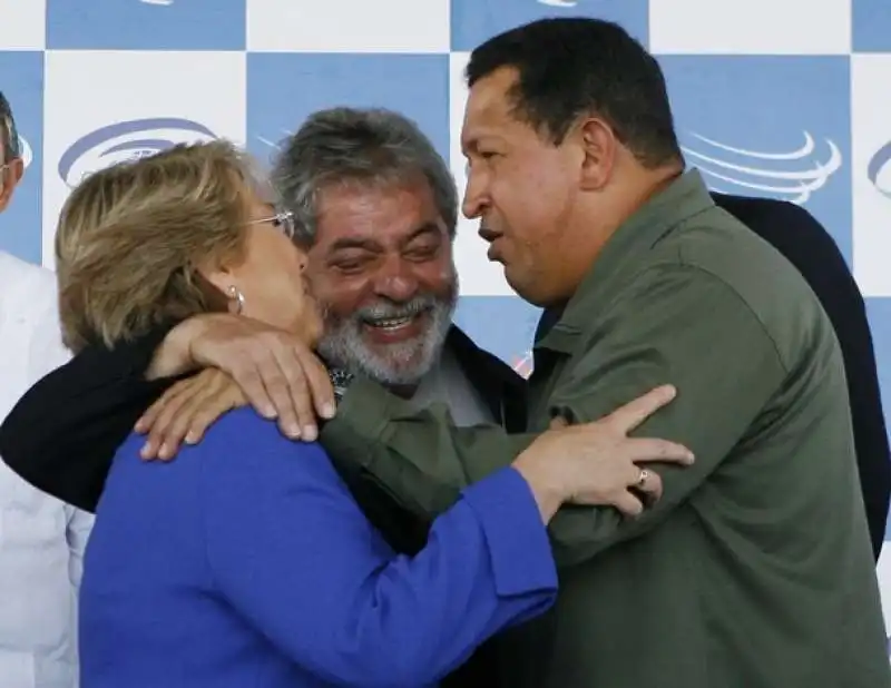 michelle bachelet lula chavez