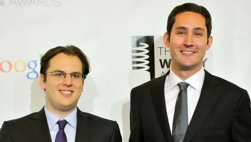 Mike Kriege e Kevin Systrom