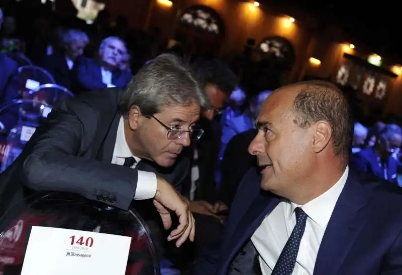 nicola zingaretti paolo gentiloni