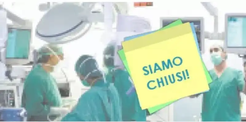 ospedali chiusi