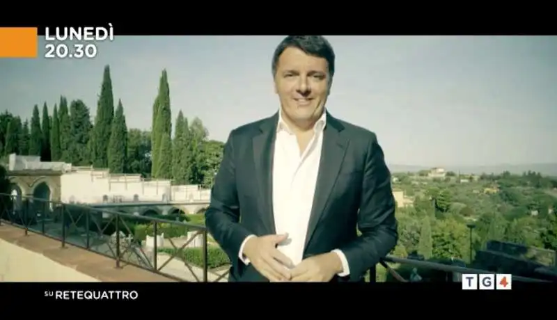 promo stasera italia renzi