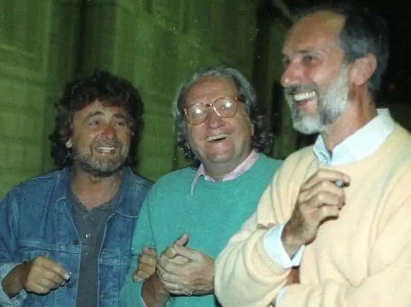 RENZO PIANO E BEPPE GRILLO CON FORATTINI