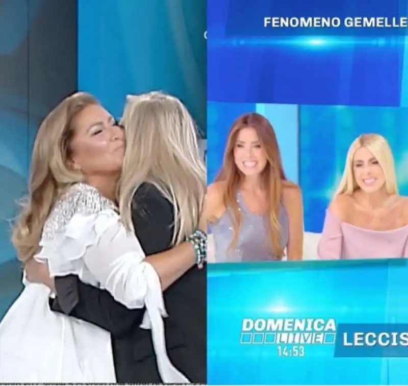 romina power e mara venier   le sorelle lecciso