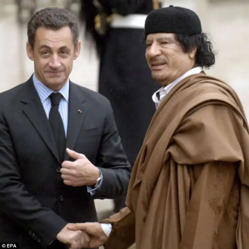 sarkozy gheddafi