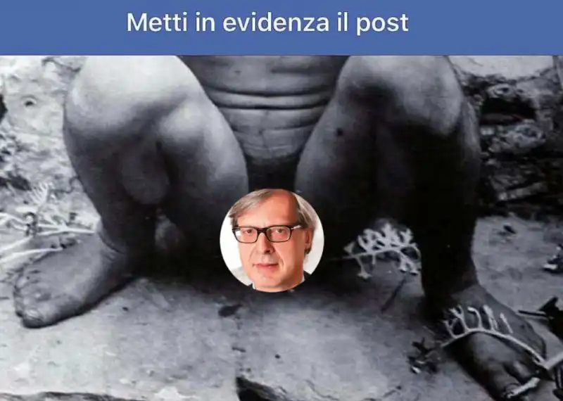 sgarbi von Gloeden censura  facebook