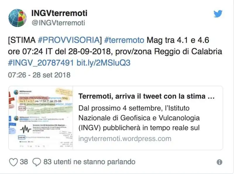 terremoto calabria