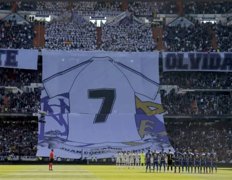 tributo del bernabeu a juanito