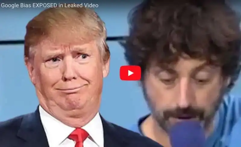 trump e sergey brin di google