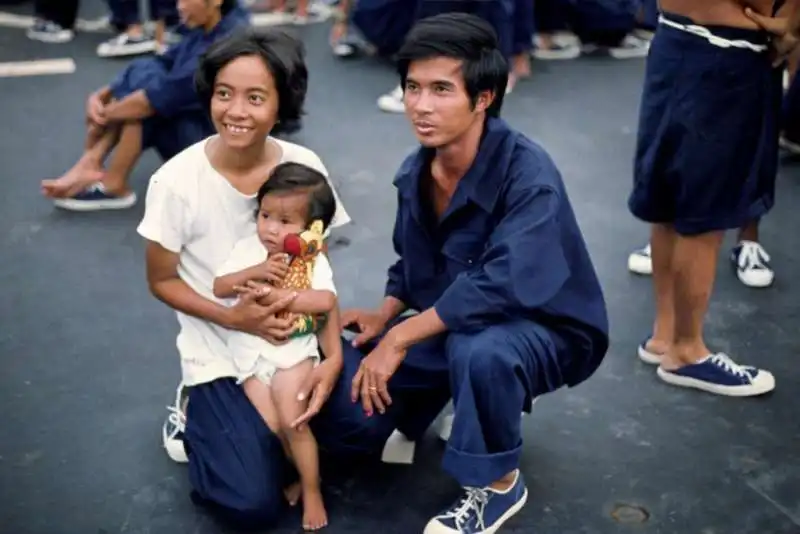 31 vietnamiti  sulle navi italiane foto roberto vivaldi 