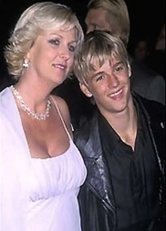 aaron carter e la madre jane 1