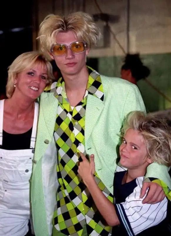 aaron, nick carter e la madre jane 1