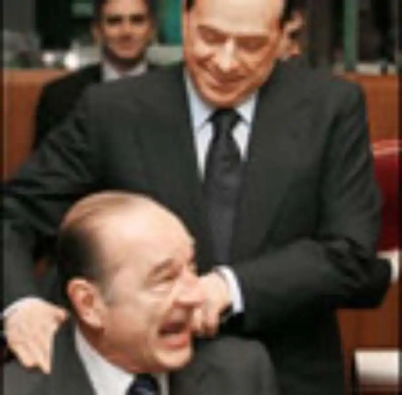 berlusconi chirac