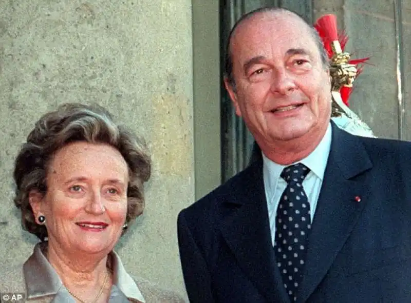 bernadette e  jacques chirac