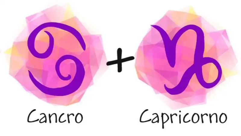 cancro + capricorno