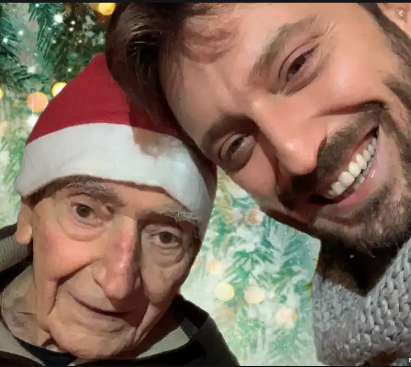 cesare cremonini con il padre