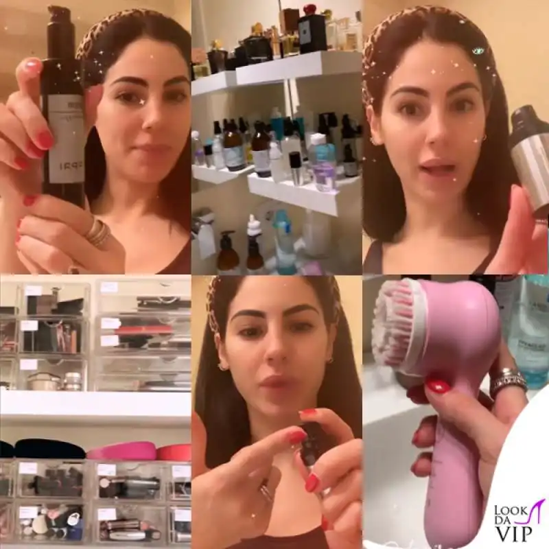 giulia de lellis tutorial in bagno