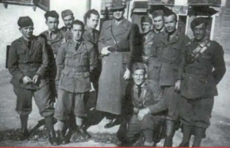 GUSTAVO ROL CON GLI ALPINI