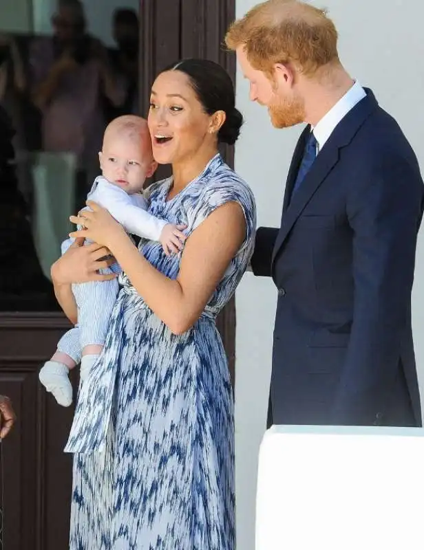 harry, meghan, archie 1