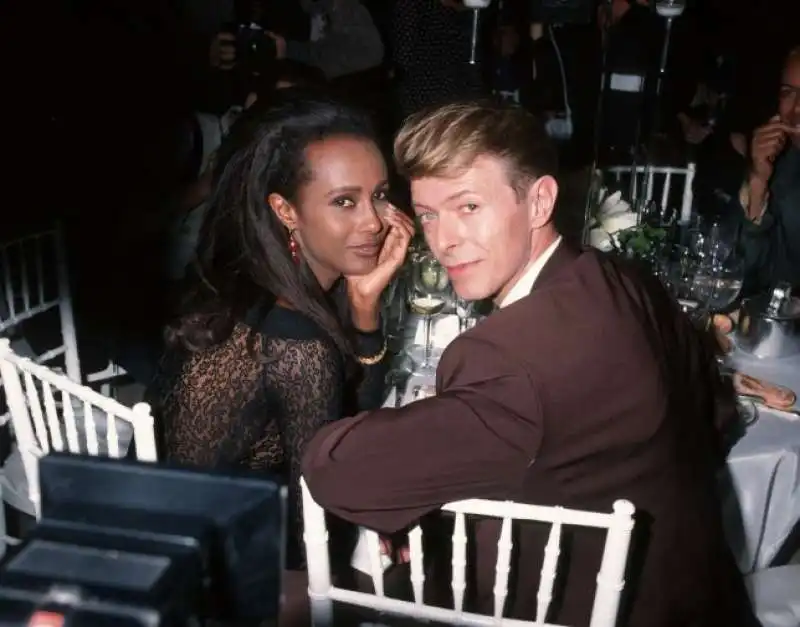 IMAN ABDULMAJID DAVID BOWIE