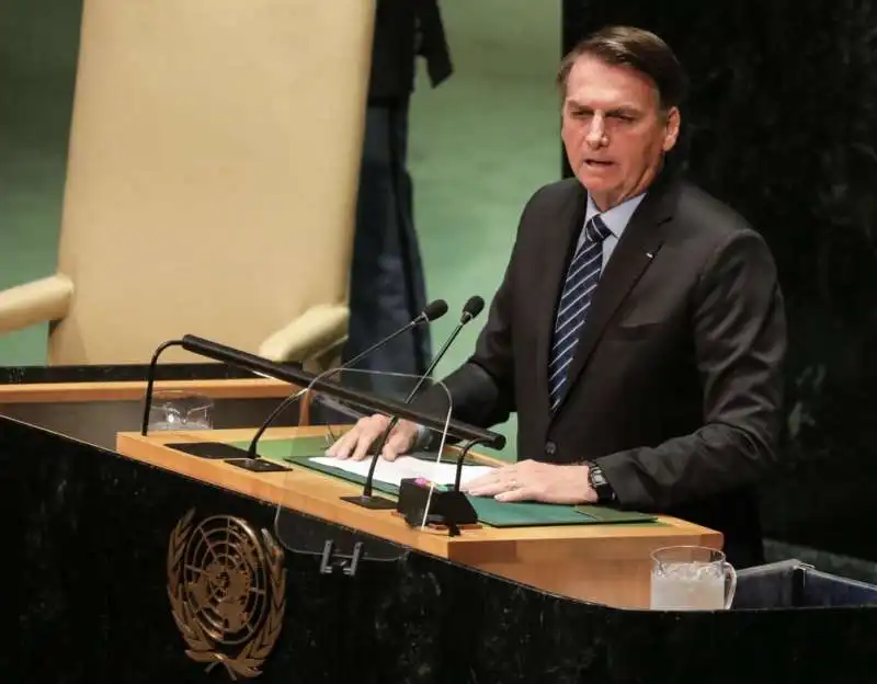 jair bolsonaro all'onu