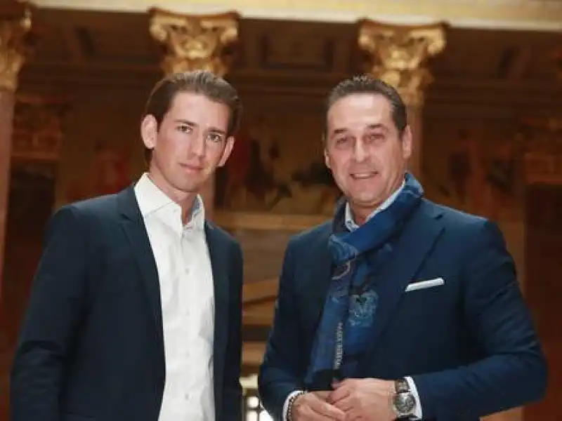 kurz strache