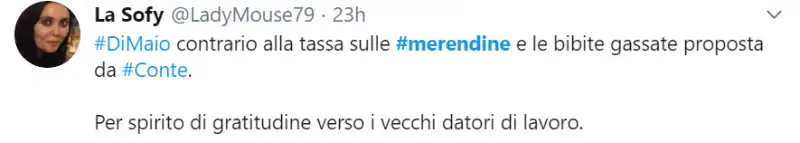 la tassa sulle merendine   meme 22