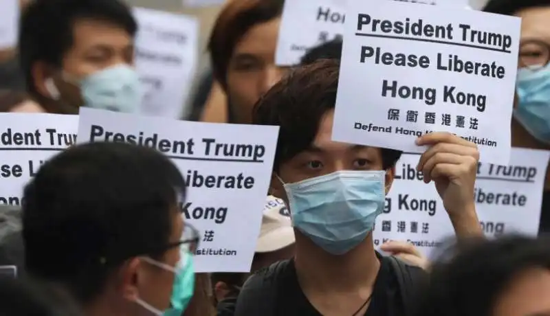 le proteste di hong kong 2