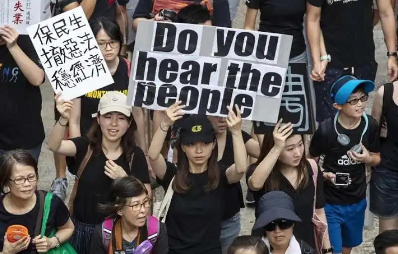 le proteste di hong kong 4